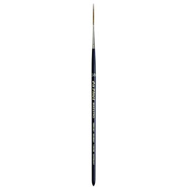 da Vinci Watercolor Series 1203k Maestro Paint Brush, Long Needle Liner/Rigger Kolinsky Red Sable, Size 5/0