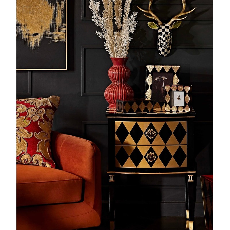 MACKENZIE-CHILDS Evenfall Desk Clock