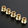 Mtsooning 5Pcs Pneumatic Air Breather Vent Silencer Muffler Threaded NPT