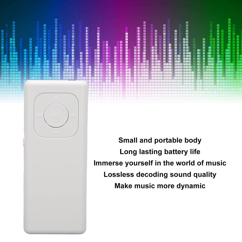 MP3 Player, Lossless Sound, Portable Compact Music Player with Headphones,