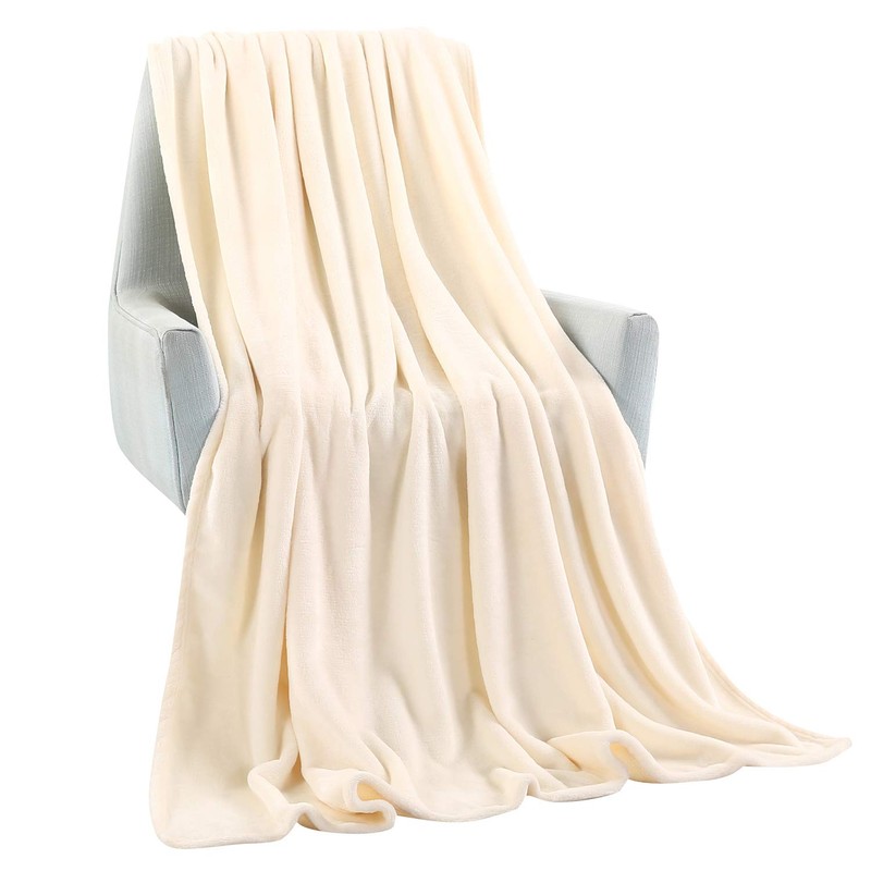 TASTHROW Cuddly Blanket, Soft Fleece Blanket, Sofa Throw, Soft and
