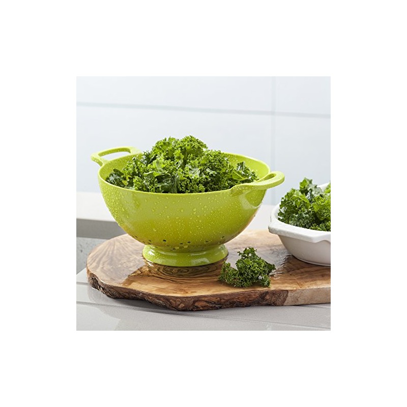 Zeal Melamine Colander Medium Lime Green (8”/20cm), 26 x 20