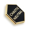 Pinsanity Chaotic Neutral Enamel Lapel Pin