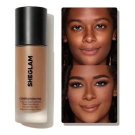 Sheglam Complexion Pro Base Liquid Mate 30ml Larga Duration - Camel