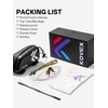 KOVEX K242 Bicycle Glasses, Self-tinting Sunglasses, Anti-Fog Glasses, Men and