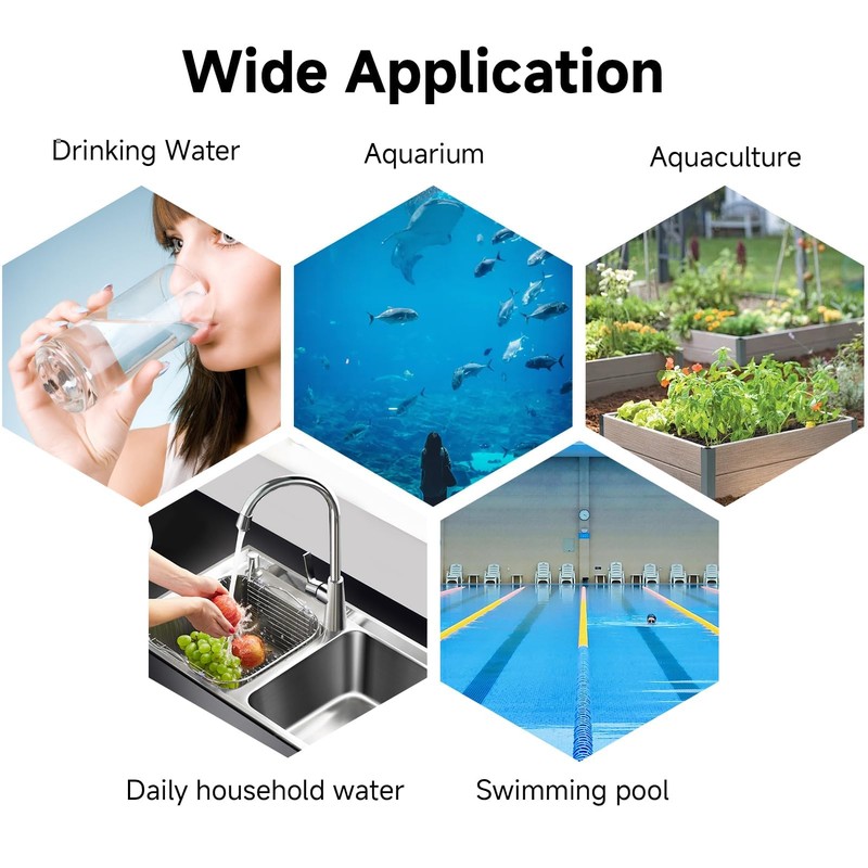 kclkda 4 in 1 TDS Meter Digital Water Tester, Water