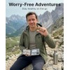 Travel Pill and Small Item Organizer Case, Compact Weekly Storage