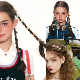 Kasmena 100Pcs Small Hair Clips, Cute Tiny Claw Clips for Thin Hair with Strong Grip, Neutral Color Hair Accessories for Girls Women, Birthday Christmas Gifts