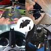 Bat Keyring, Bat Keychain, Leather Keyring for Men, PU Leather