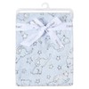 Elephant Design Comforter Babies Soother Blanket (Blanket - Blue)