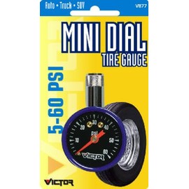 Monkey Grip 22-5-08770-M: Tire Gauge, Mini Dial