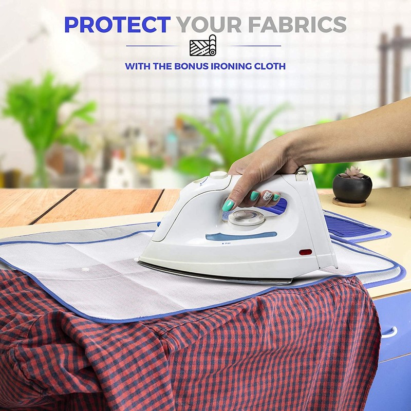 Ironing Cloth,4 PCS Protective Clothing Iron Mesh Pressing Clothes Heat