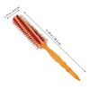 IWOWHERO Round Wooden Handle Curling Hair Brush for Blow Drying