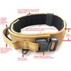 Dog Collar with Control Handle Quick Release Metal Buckle Heavy