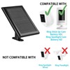 Solar Panel, 5W Solar Panels for Ring Stick Up Cam/Ring