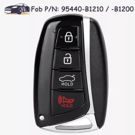KEYECU Smart Remote Key Fob 95440-B1210 95440-B1200 for 2015 2016 Hyundai Genesis Sedan