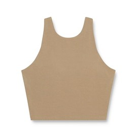 BYLT Ribbed Longline Bra Womens_Driftwood_Small