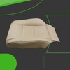 munirater 2Pcs Tan Seat Cover Driver Side Bottom and Top