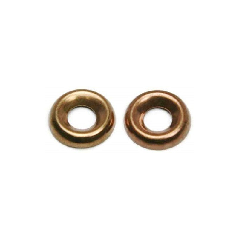 Finishing Cup Washer Silicon Bronze Countersunk Finishing Washers #6 (0.176