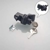 HOWDIA 2Pcs Push Button Lock Glove Box Latch Replacement, Glove