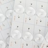 100Pcs SMD Lamp Beads 3V for 32‑65in TV Optical Lens