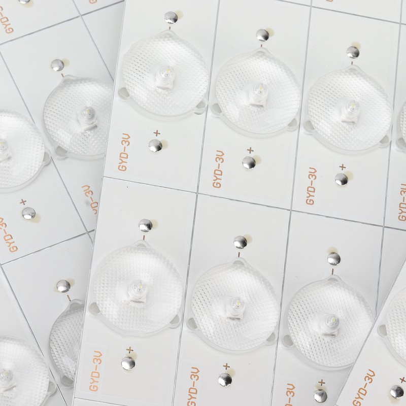100Pcs SMD Lamp Beads 3V for 32‑65in TV Optical Lens