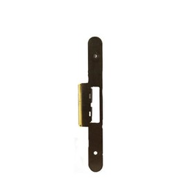 Andersen Latch & Deadbolt Strike Plate Cover, AP/PA Double Door - Antique Brass