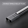 MADCATZ 50 Counts 18G Double Female Bullet Plug 2-Prong Wire
