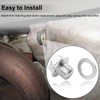 90009-R70-A00 Plug Bolt, Oil Drain Plugs with Gasket, Compatible with