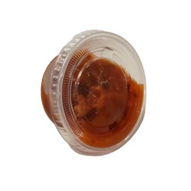 DHG PROFESSIONAL 3.25 oz Plastic Clear Portion Cups With Lids, Souffle Cups, Disposable Dressing Cups (1250 Sets)