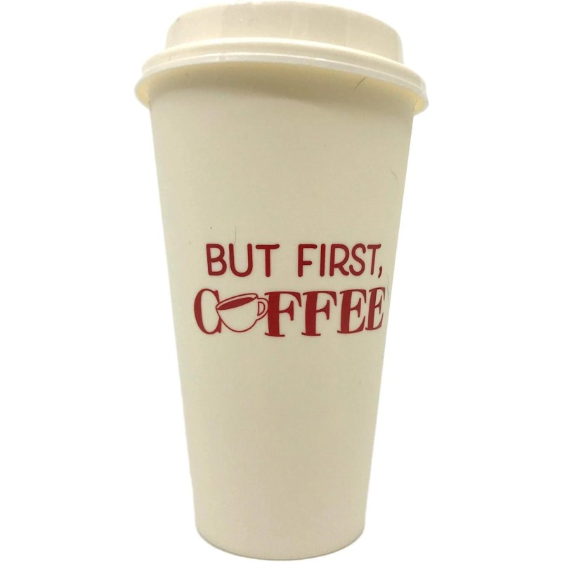 Coffeehouse Take It To Go with Lids Reusable Plastic Travel