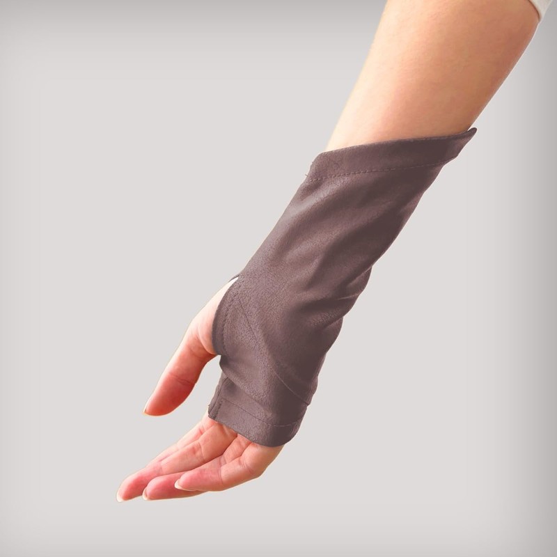 SIC HOODS Assassin Gloves Ren Faire Faux Leather Bracers Ranger