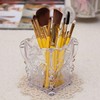 2pcs Acrylic Brush Holder Makeup Brush Holder Cosmetic Brush Holder