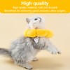 OUDQFCJ 1 x Adjustable Soft Flowers Cat Recovery Collar Cone