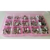 150 pcs Aluminum Rivet Nut Kit Rivnut Nutsert Standard Inch