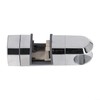 Duschkopfhalter, verstellbare Chrom-Duschstange, Schieberstange mit 360-Grad-Drehung, 15 mm-30 mm abnehmbare