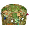 Sophia Art Indian Traditional Home Decorative Multi Ottoman Handmade and