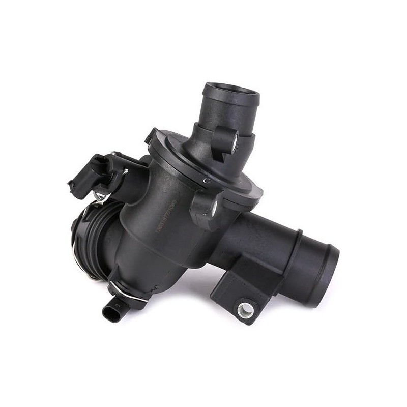 RIDEX Thermostat Coolant Cooling Water Thermostat with Housing, Plastic Housing