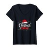 Womens Cute Family Christmas Crew Santa Hat Matching Pajama Lights