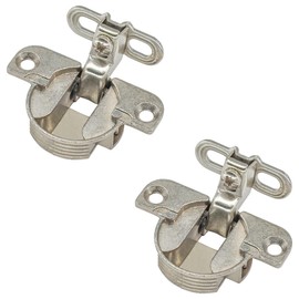 2 PCS Adjustable Cabinet Hinges – 97-Degree Rotating Axis Hidden Hinge for Cabinets and Bookcases