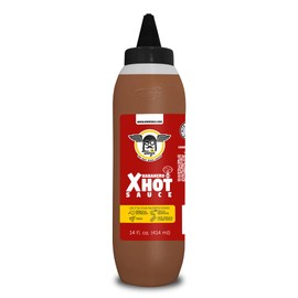 Mr Wings Habanero Xhot Sauce 14 Fl Oz. Super tasty spicy extra hot sauce. Ideal for Seafood, wings, burgers & snacks.