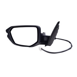 Brock Replacement Driver Side Power Mirror Paint-to-Match Black with Heat and Signal Compatible with 2017-2021 Honda Civic Hatchback Sport Touring