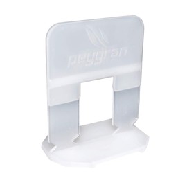 Peygran Tile Leveling System 1/32" (1MM): 300 Clips. Lippage free tile and stone installation for PRO and DIY. The most precise and reliable product on the market.