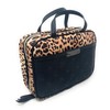 Victoria's Secret Travel Case Toilet Bag Hanging Organizer Leopard Black