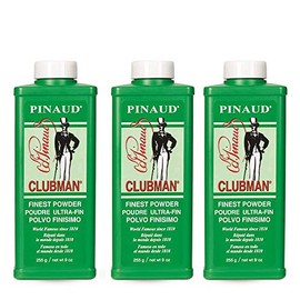 Clubman Pinaud Finest Talc Powder, 9 Ounce (Pack of 3)