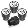 iPick Image for Dodge SRT Hellcat in White on Black