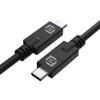 Akasa USB-CBUB67-10Bk Lade- und Datensynchronisationskabel, PD 240 W, Stecker auf