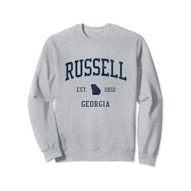 Russell GA Vintage Athletic Sports JSN1 Sweatshirt