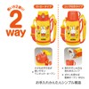 Thermos FJO-600WFB Y Vacuum Insulated 2-Way Bottle, 0.6L/0.64L Miffy Yellow