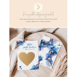 Joli Coon Carte a gratter annonce grossesse grand parents - Tu vas être papi avec enveloppe - Annonce grossesse papi